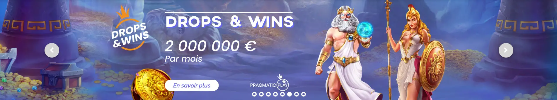 Drop and Wins CROWNPLAY CASINO