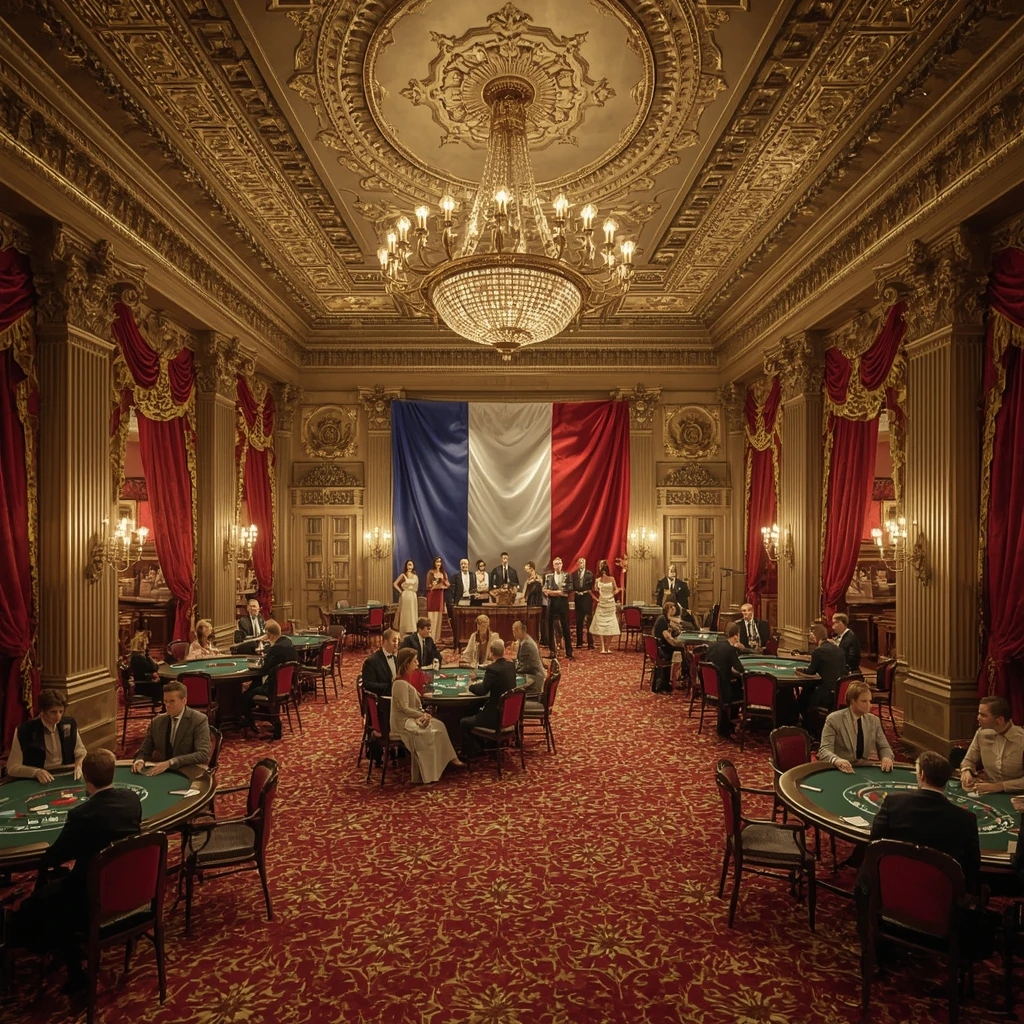 Le casino et le drapeau français CROWNPLAY CASINO